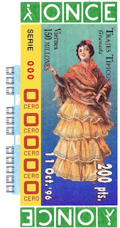 Traje típico de Granada - Mujer - Cupones ONCE 1996