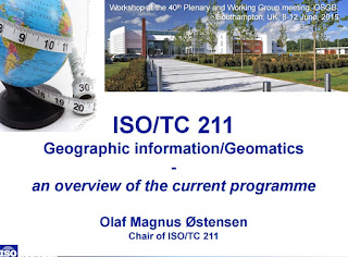 Blog IDEE: Presentaciones del ISO/TC 211 Standards in Action Workshop
