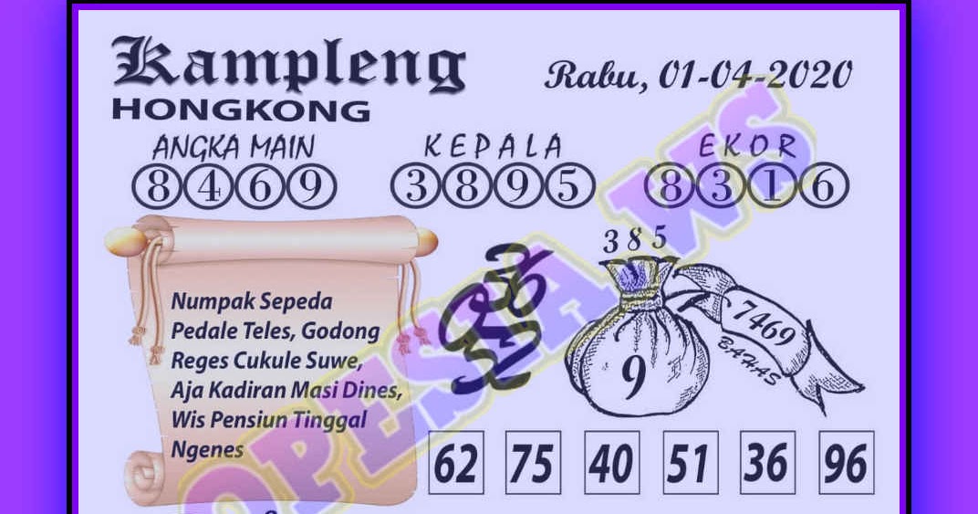 Syair Hk 1 April 2020 Forum Syair Sgp Kode Syair Singapore Dukunsyair Forum Syair Hk Sgp Sydney Himpunan Syair Toto Syair Hk 1 Februari 2020 Gunungbersebalahan