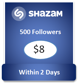 500 buy Shazam Followers
