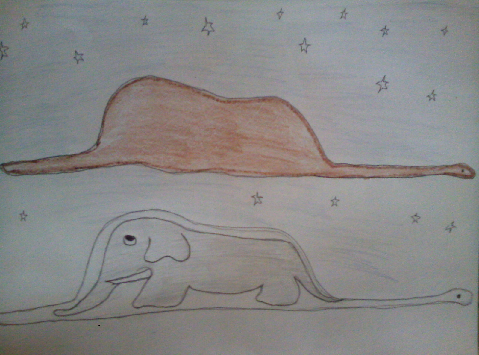 O Pequeno Príncipe e Eu Colar