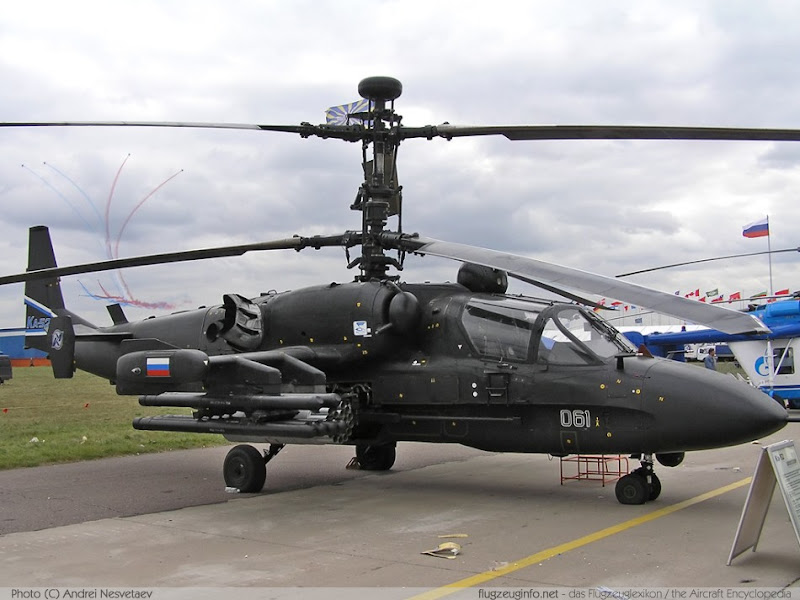 Ka-52 Alligator Multi-role Combat Helicopter