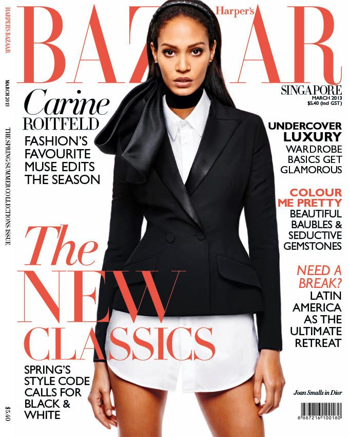 Covers Harper's Bazaar March 2013