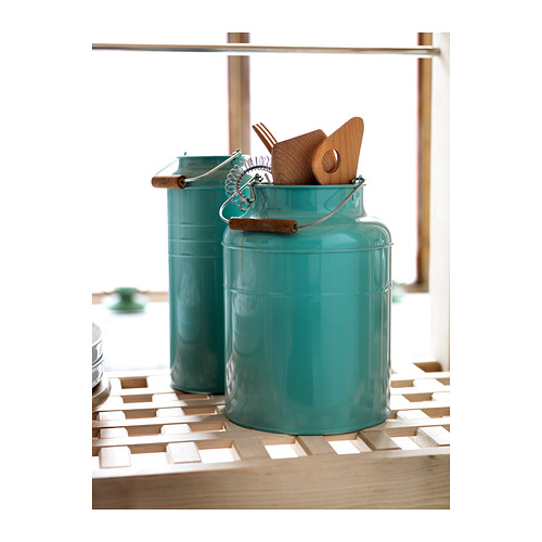 Home Idea Turquoise Vase from IKEA Family Patch by MamaPatch