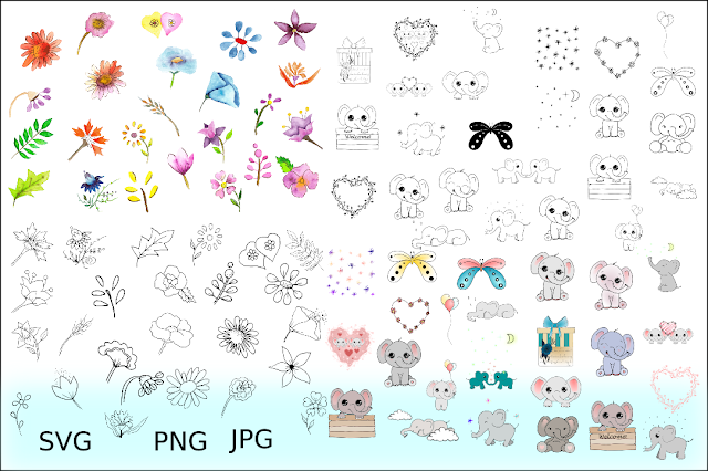 Doodles Cliparts Bundles Doodles Cliparts Bundles