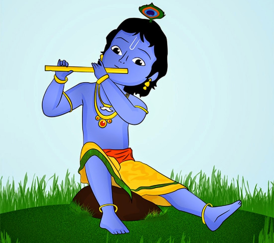 Disney HD Wallpapers: Disney Cartoon Little Krishna HD Wallpapers