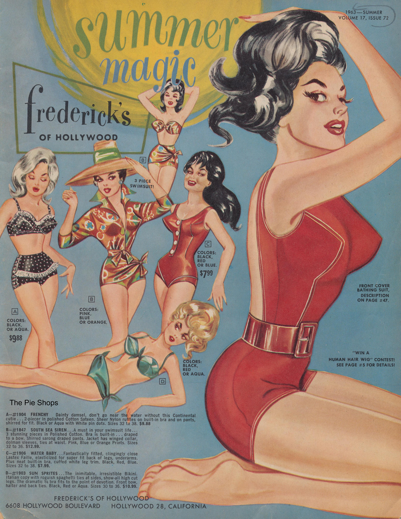 Vintage Illustration Arts Gallery: Frederick's of Hollywood Catalog.