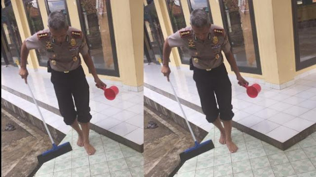 Tanggapan Netizen, Tentang Kapolresta Yang Bersihkan Masjid Sendirian Tanggapan Netizen, Tentang Kapolresta Yang Bersihkan Masjid Sendirian