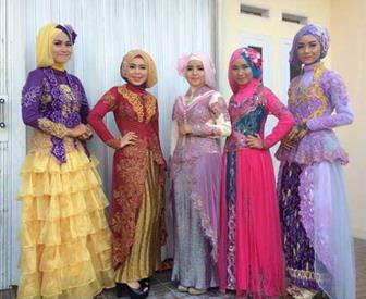 Aneka Model Kebaya Muslim Modern Untuk Kondangan Dan Resepsi Pernikahan