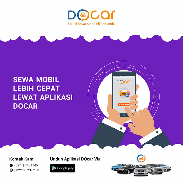 Rental Mobil Online Menggunakan Aplikasi DOcar