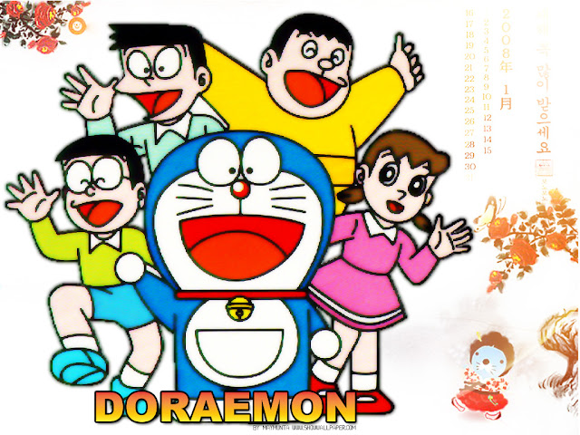 Gambar 10 Gambar Doraemon Animasi Kartun Baru Yang Bergerak