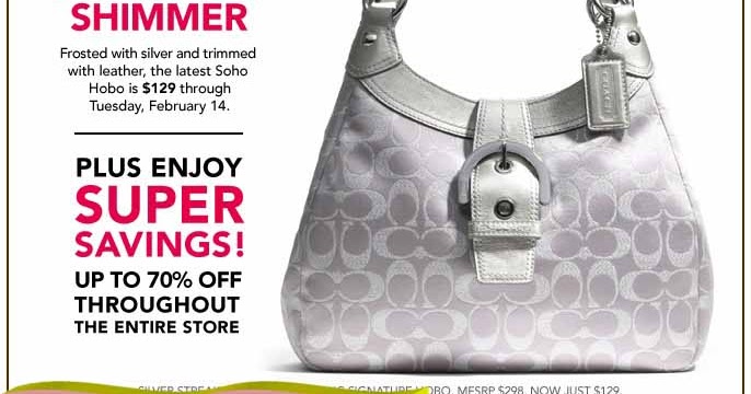 Coach online coupon code october 2018