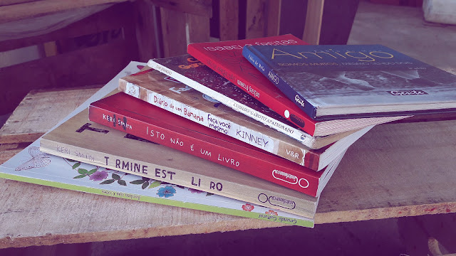 Minha mini coleção de livros Minha mini coleção de livros