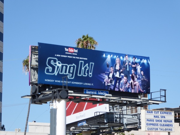 Sing It! YouTube Red series billboard Sing It YouTube Red series billboard