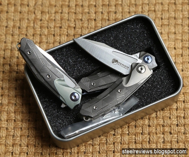 Venom Python mini, very cool little knife. : r/chineseknives