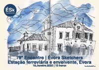 79º Encontro ÉSk | Estação Ferroviária e Envolvente, Évora