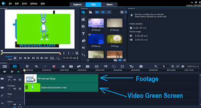Cara Edit Video Green Screen di Corel Video Studio 2018