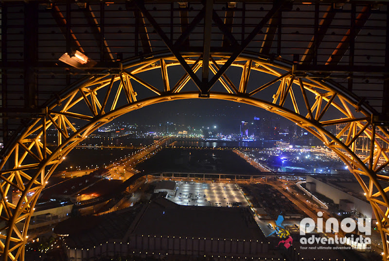 Golden Reel Ferris Wheel at Studio City Macau