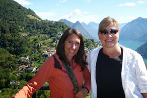 Lori and Jan @ top of Mt. Bre'