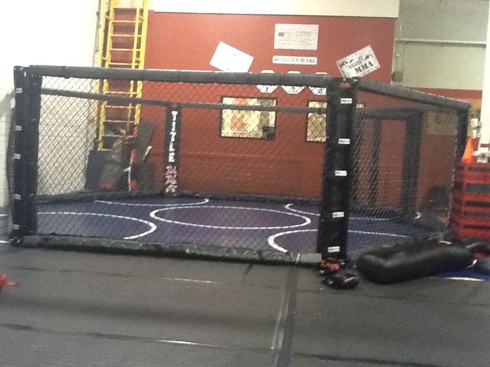 The Official AZ Defense Academy BLOG! New MMA Cage Ready