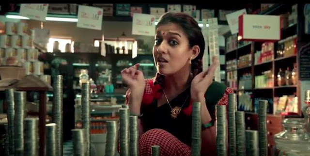Tata Sky's campaign sends Legend Big B and Superstar Nayanthara hunting for One Rupee change Tata Sky's campaign sends Legend Big B and Superstar Nayanthara hunting for One Rupee change