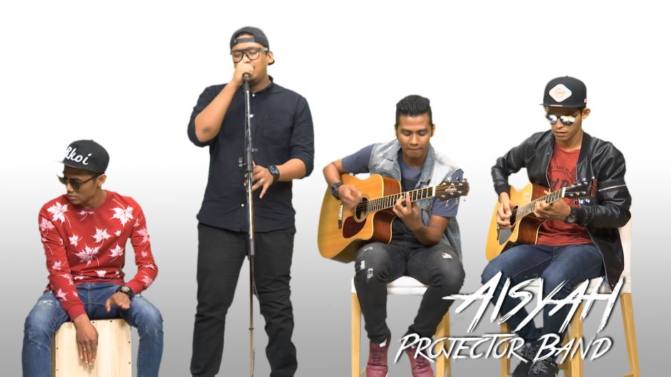 Projector Band Aisyah A K A Satu Dua Tiga Cinta Kamu