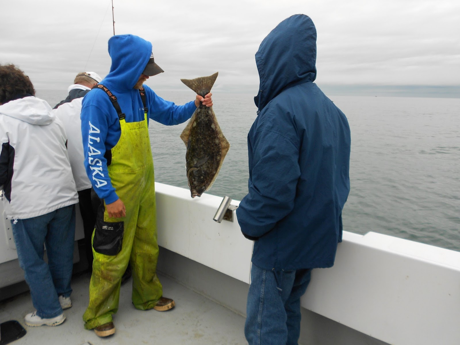 Hall's America Experience Ninilchik fishing for Halibut