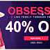 Obsessed by... Sale! 40% off