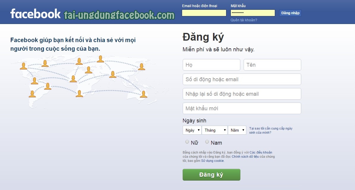 Hướng dẫn đăng ký tài khoản facebook mới nhất miễn phí
