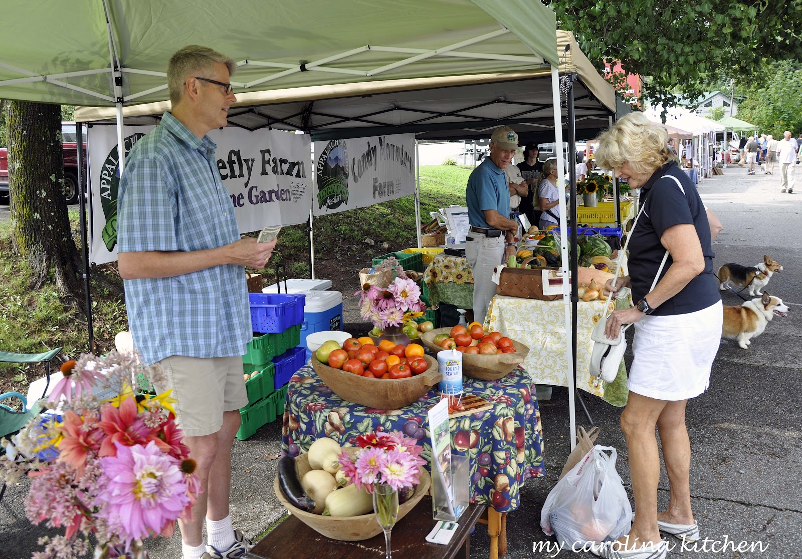 My Carolina Kitchen A visit to our local farmer’s market in a small