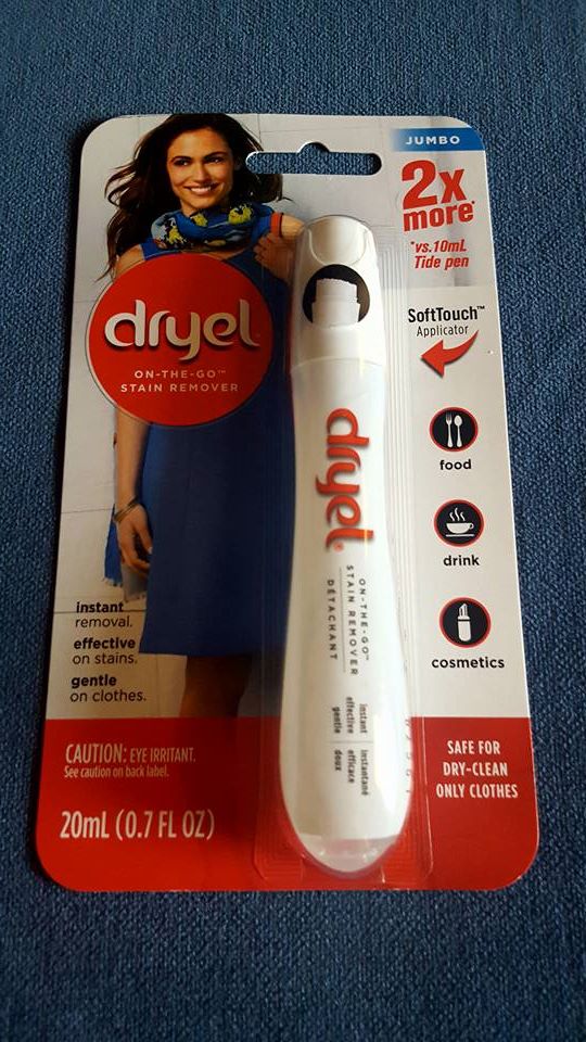 Fight Stains on the Go with Dryel's OntheGo Stain Remover Mommy's