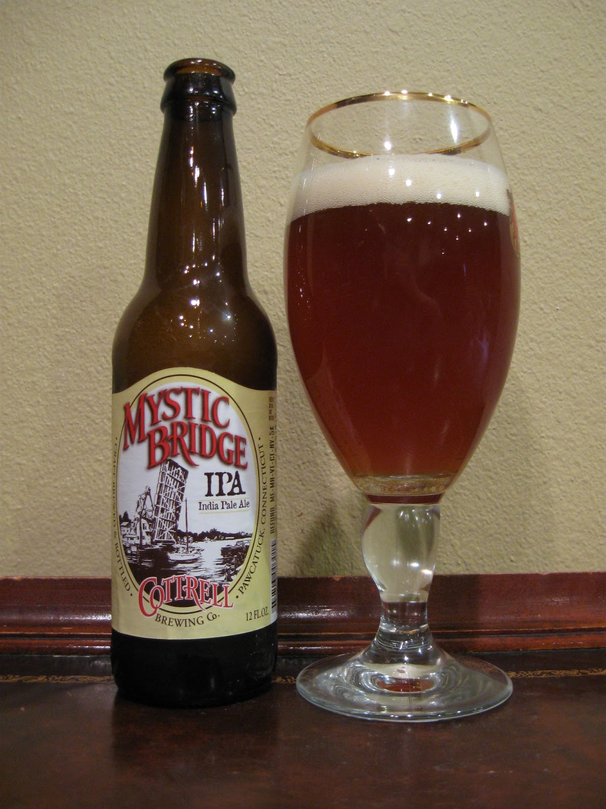Doing Beer Justice Cottrell Brewing Mystic Bridge IPA