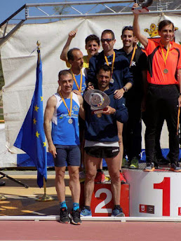 Subcampeones de España de Cross M40, con oro y bronce individual (Elda 2017)