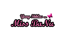 Miss Banu Signature, Blogger, Blog, Miss Banu, Tandatangan, Blog Miss Banu Story,