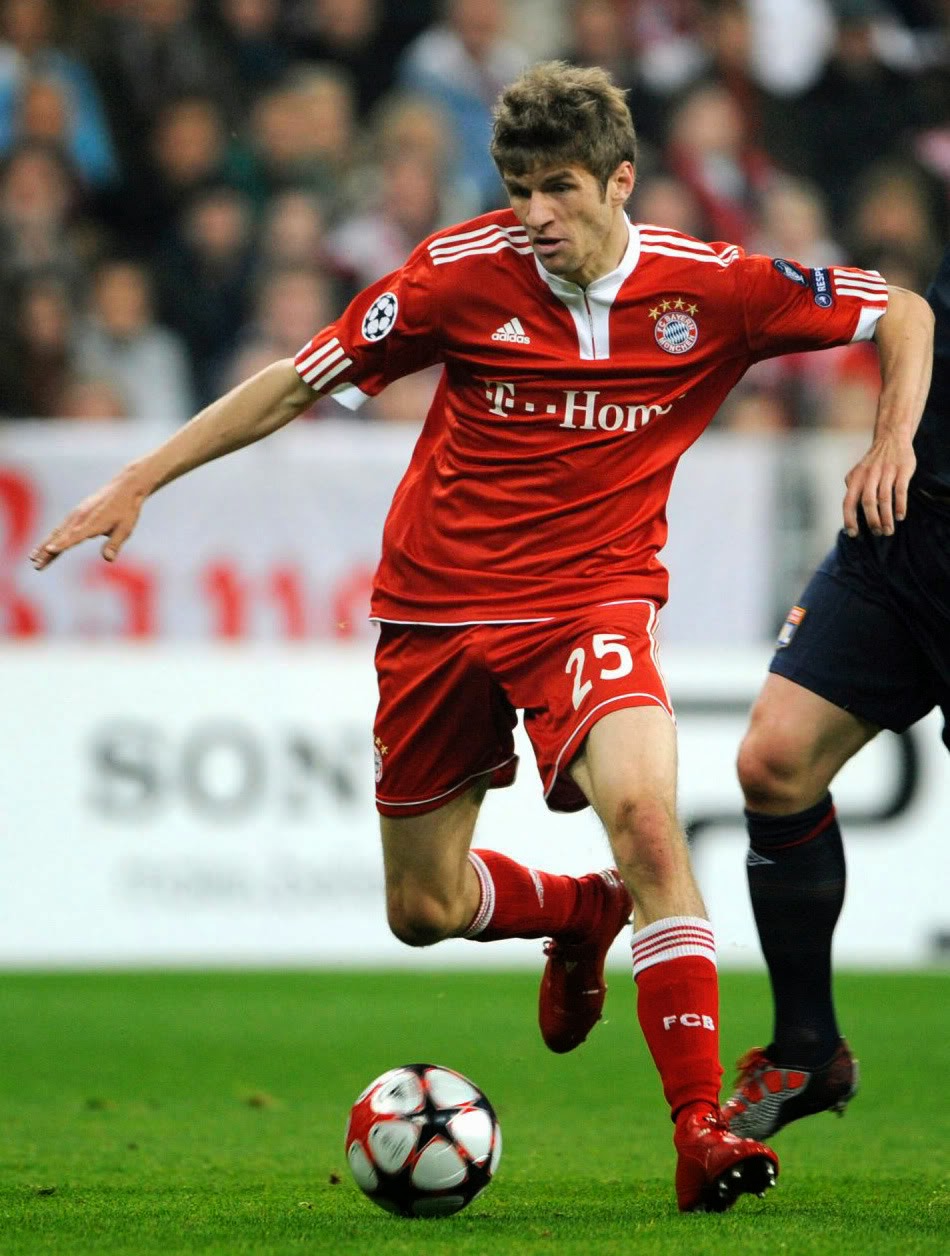 Football Yesterday & Today Thomas Müller Detailed stats in European