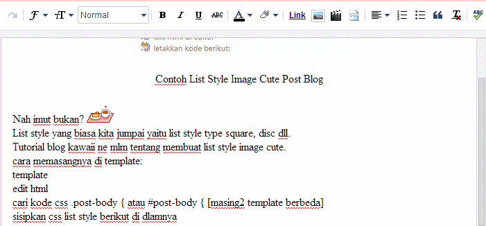 List style cute image tutorial freebies