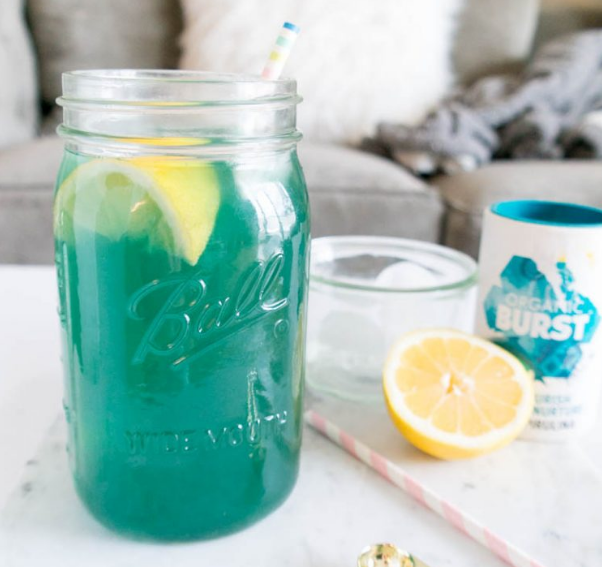 Mermaid Lemonade #lemonade #drink