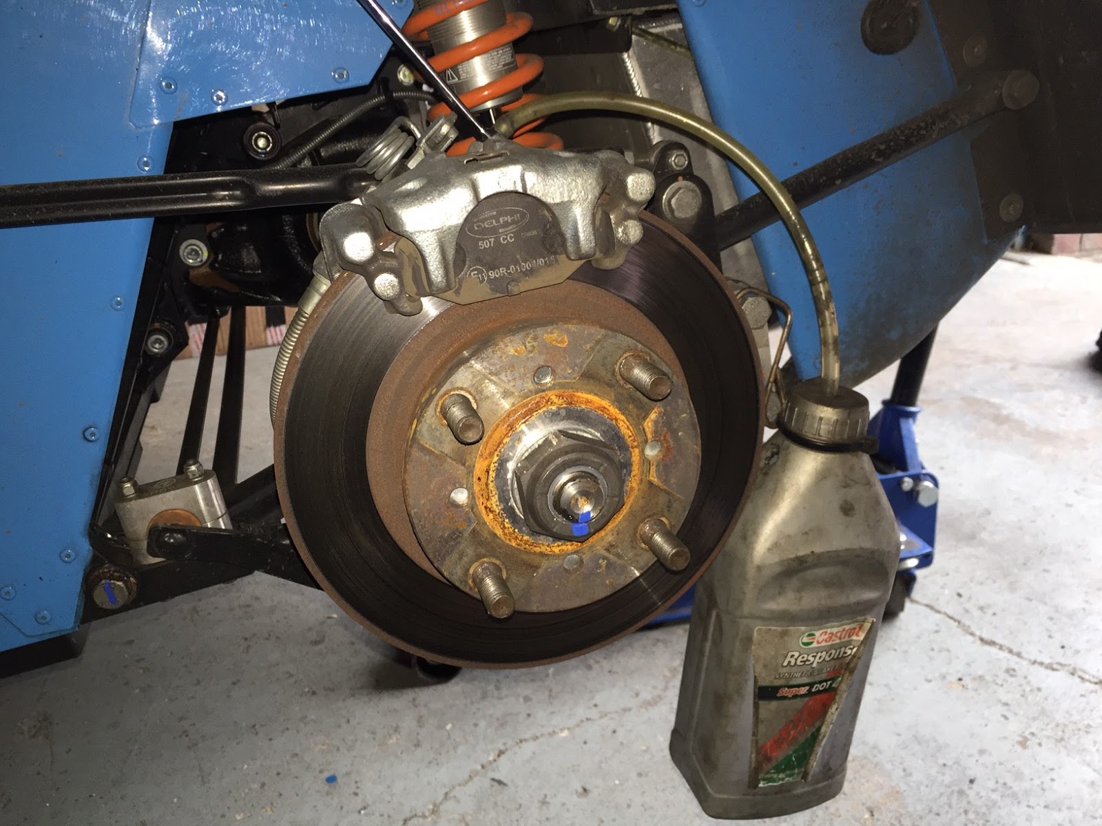 2019 Caterham 270R Racing Blog Folembray Prep Brakes