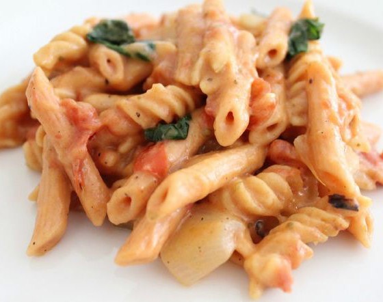 One Pot Creamy Tomato Basil Lentil Pasta (Dairy Free, Gluten Free, Vegan) One Pot Creamy Tomato Basil Lentil Pasta (Dairy Free, Gluten Free, Vegan)
