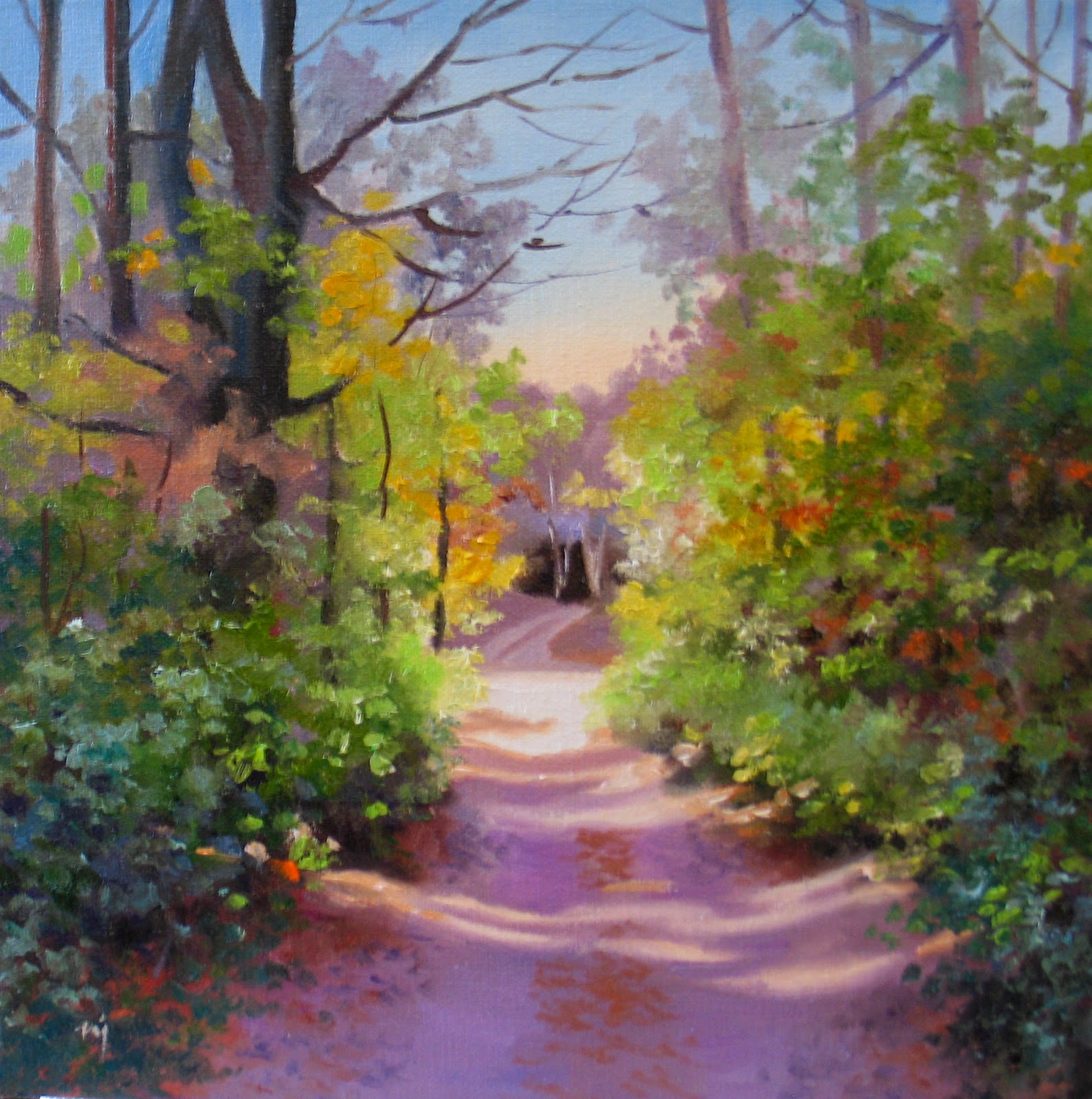 Nels Everyday Painting Woodland Sold