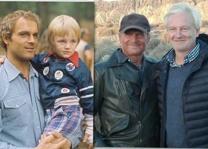 Vicces viccek, érdekességek, vicces képek Terence Hill és fia