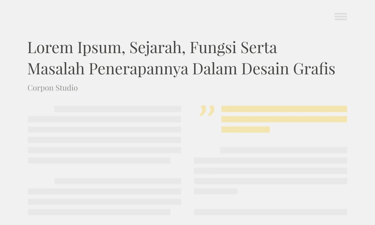 Lorem Ipsum Pengertian Lorem Ipsum