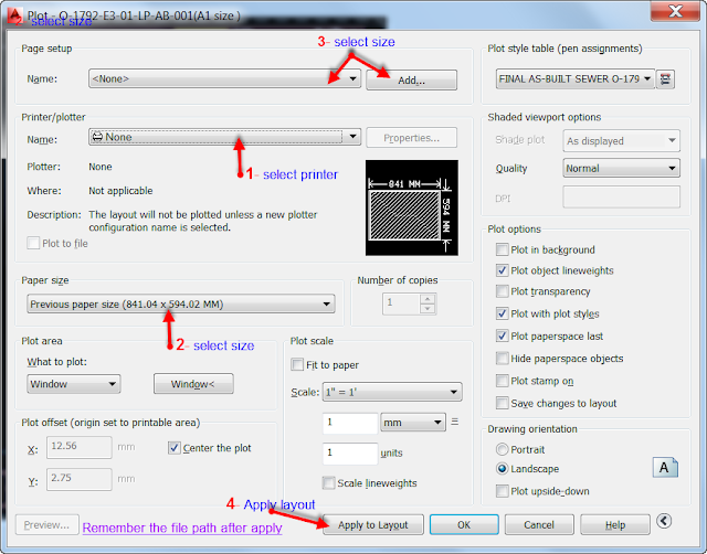 how plot multiple drawings in autocad