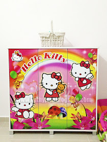 kathyjem: Almari Hello Kitty untuk Raiisah..
