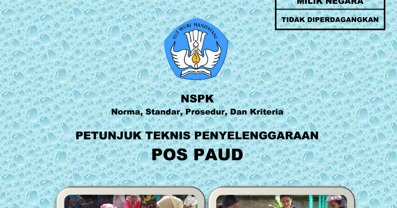 UpDate Petunjuk Teknis Penyelenggaraan Pos PAUD