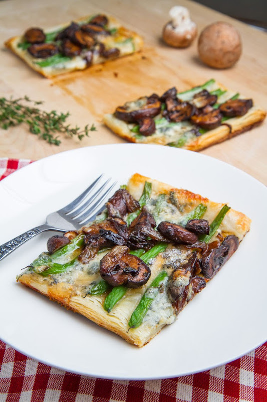 Green Bean and Mushroom Tart Green Bean and Mushroom Tart