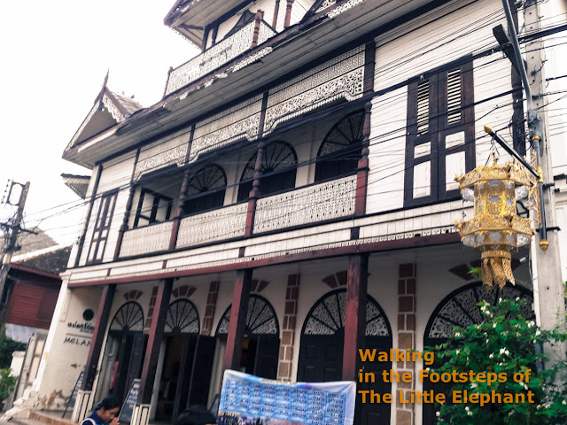 Old Chinese Shop Houses in Lampang, North Thailand