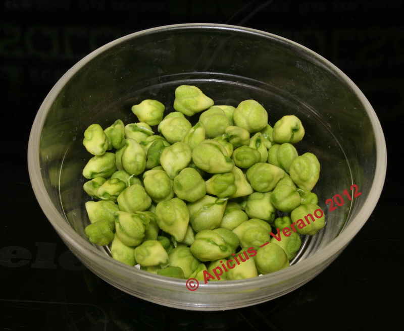 Garbanzos verdes inmaduros. La Cocina Paso a Paso