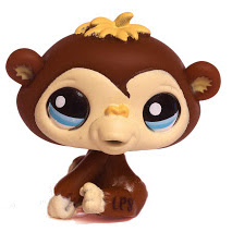 Littlest Pet Shop Multi Pack Chimpanzee (#1122) Pet