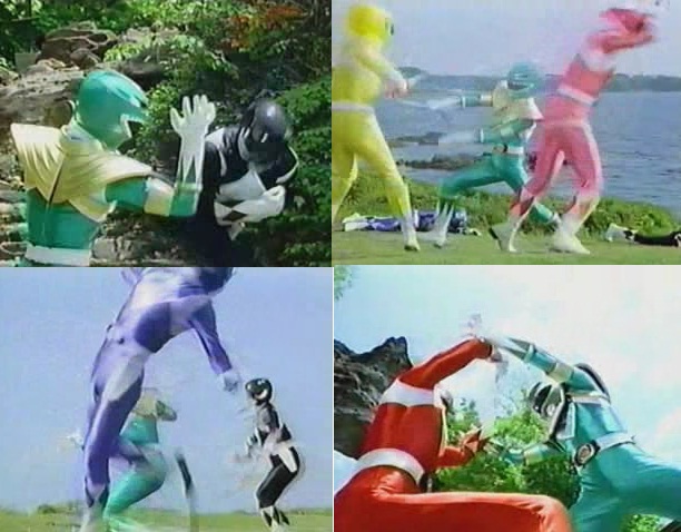 HELLCIUS HELLZORBLADE: BURAI Green Dragon Ranger